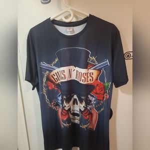 Guns N Roses Polyester&Spandex T Shirt Size 4XL